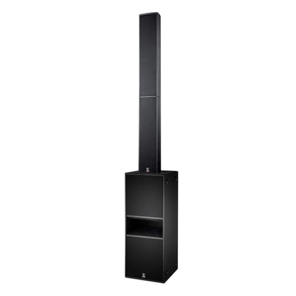 Coluna de som combinada VM-5 + VM-212: 5 polegadas lineares + coluna de som com dois subwoofers de 12 polegadas