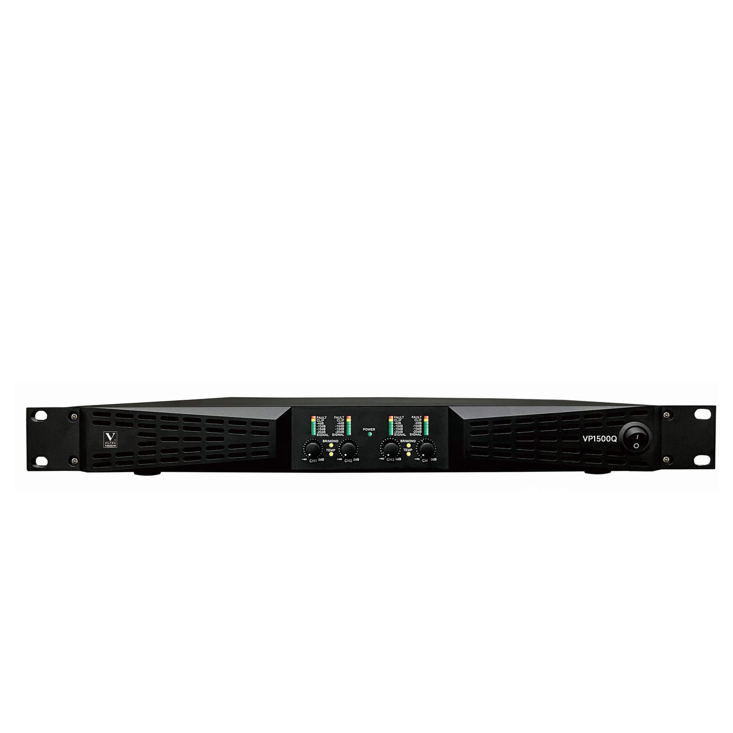 VP1500Q 8Ω 4X2400W 4Ω 4X4800W Four-channel digital power amplifier