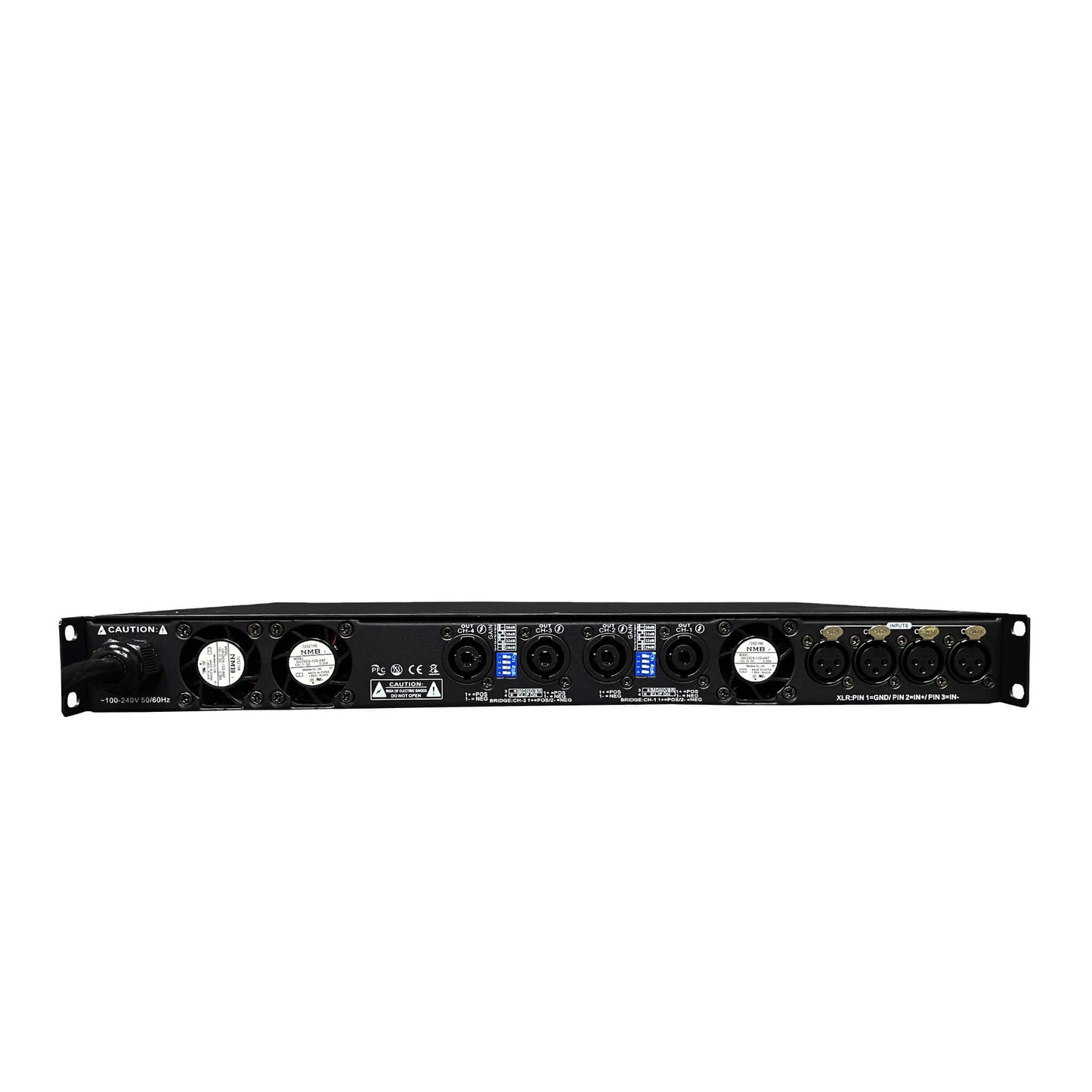 VP1500Q 8Ω 4X2400W 4Ω 4X4800W Four-channel digital power amplifier