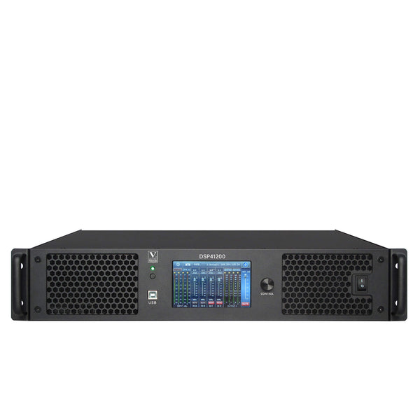 DSP1200 4-channel digital power amplifier with DSP