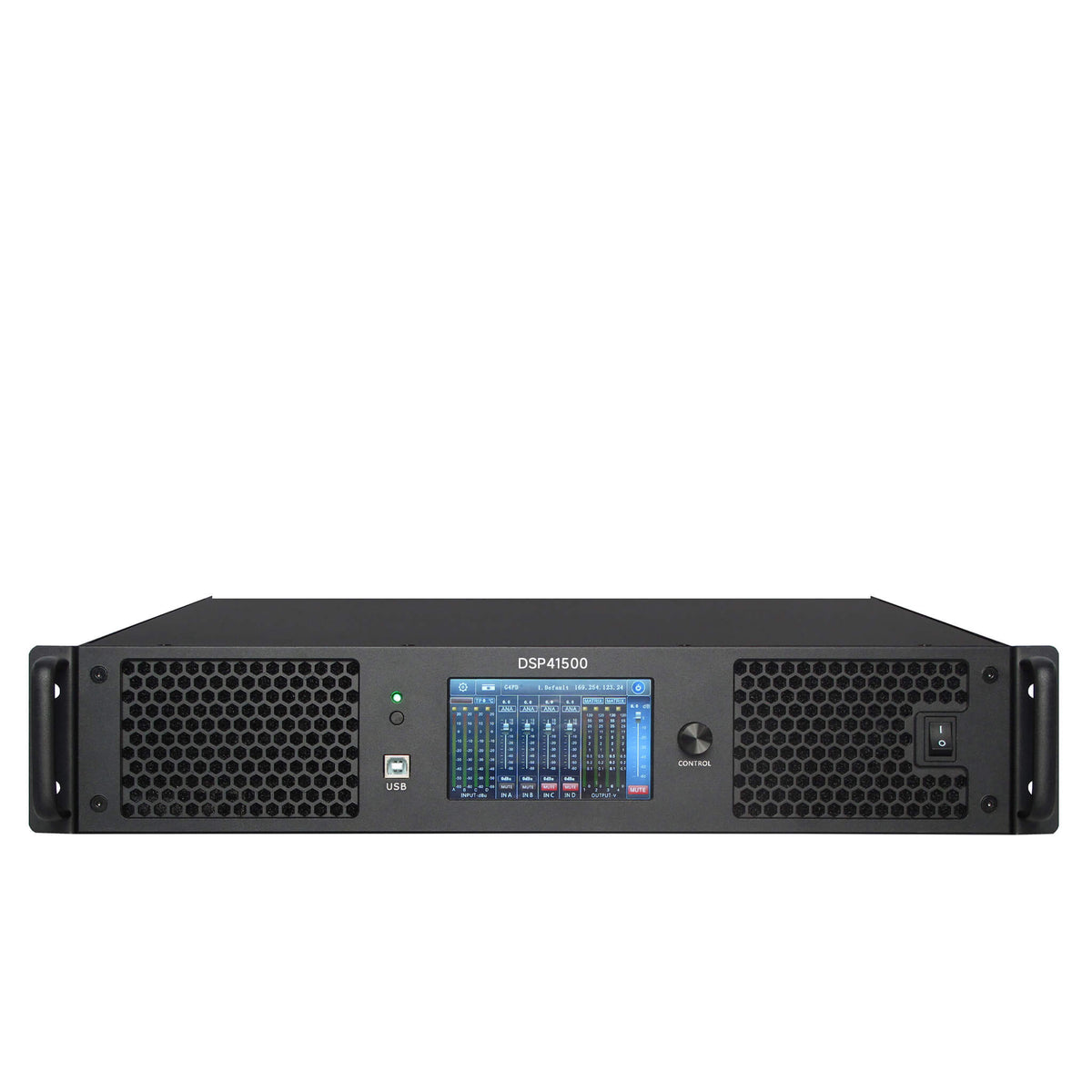 DSP1500 4-channel digital power amplifier with DSP
