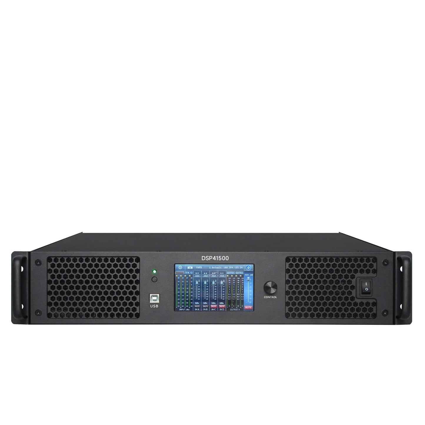 Amplificador de potência digital de 4 canais DSP1500 com DSP