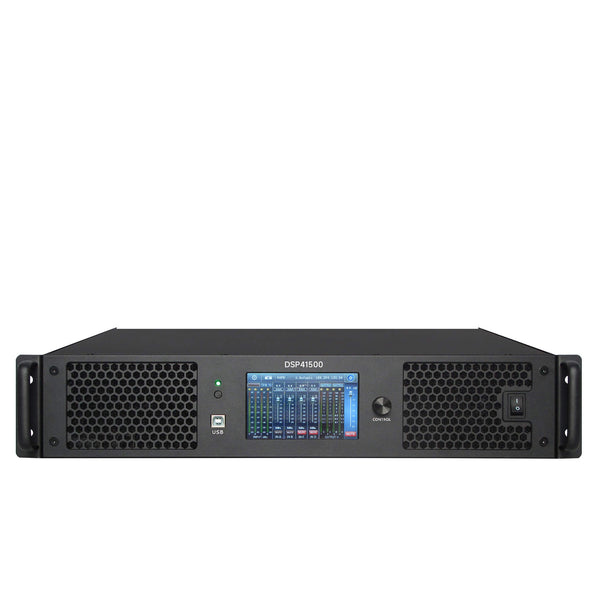 DSP1500 4-channel digital power amplifier with DSP