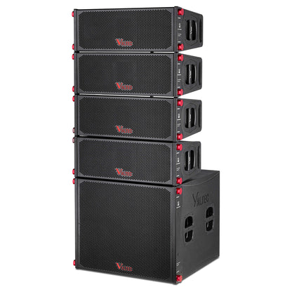 VQ6L Dual 6 Inch Waterproof Line Array Speaker Outdoor Concert Sound