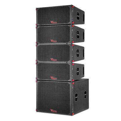 VQ8AW Dual 8 Inch All-Weather Waterproof Line Array Speaker for Outdoor Cultural Tourism