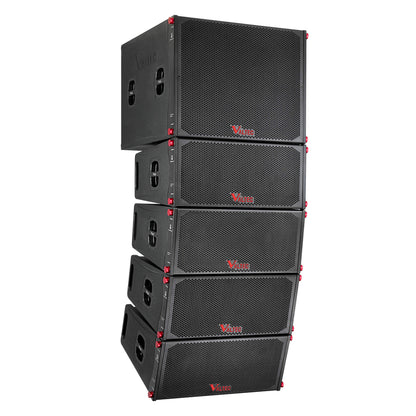 VQ12AW Dual 12 Inch All-Weather Waterproof Line Array Speaker for Outdoor Cultural Tourism