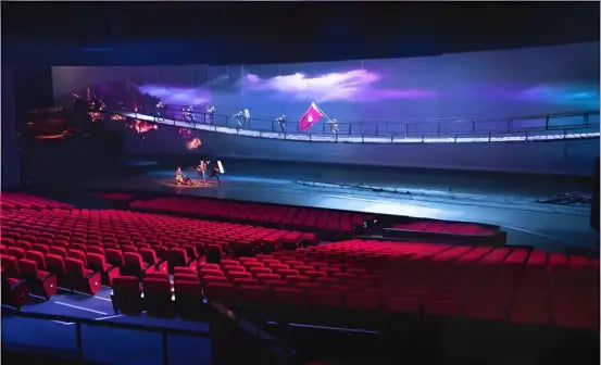 Immersive Panoramic Sound System Solution for 360° Theaters